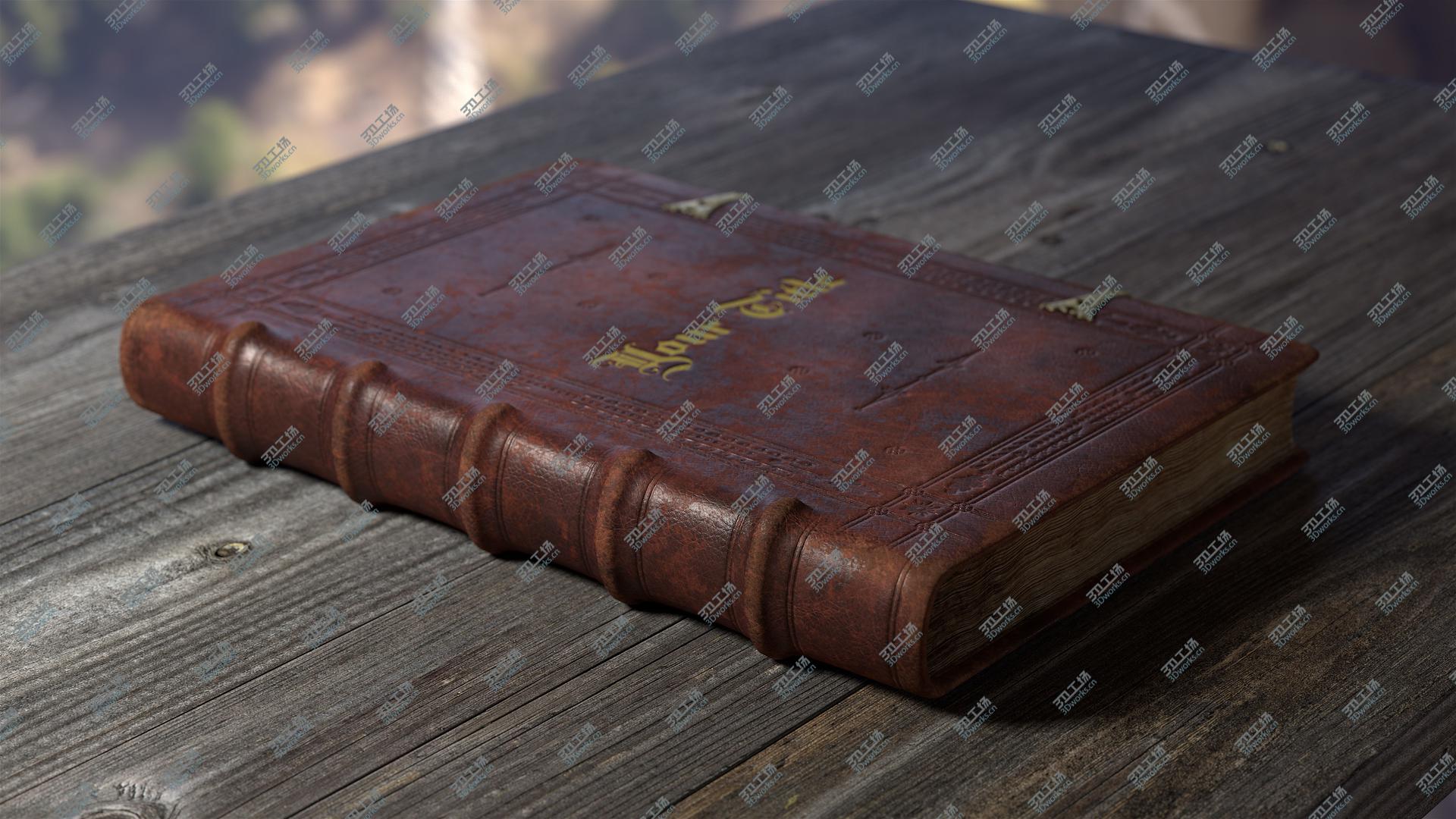 images/goods_img/2021040233/Old Incunable Book, Rigged, 8K PBR Textures, Low Poly 3D/5.jpg